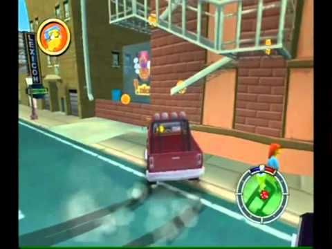 Simpsons Hit And Run Level 3 Cards